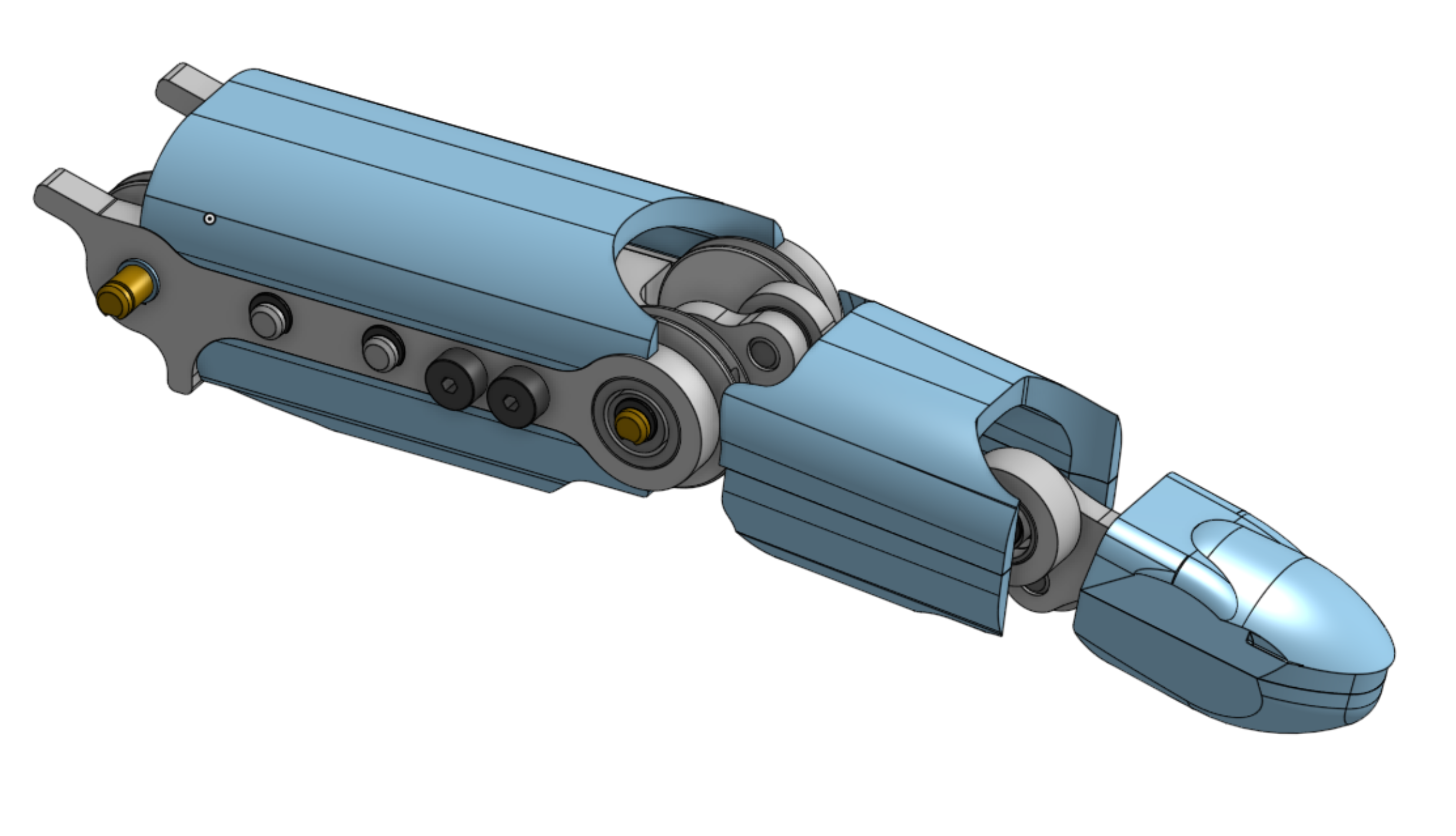 CAD of the finger assembly