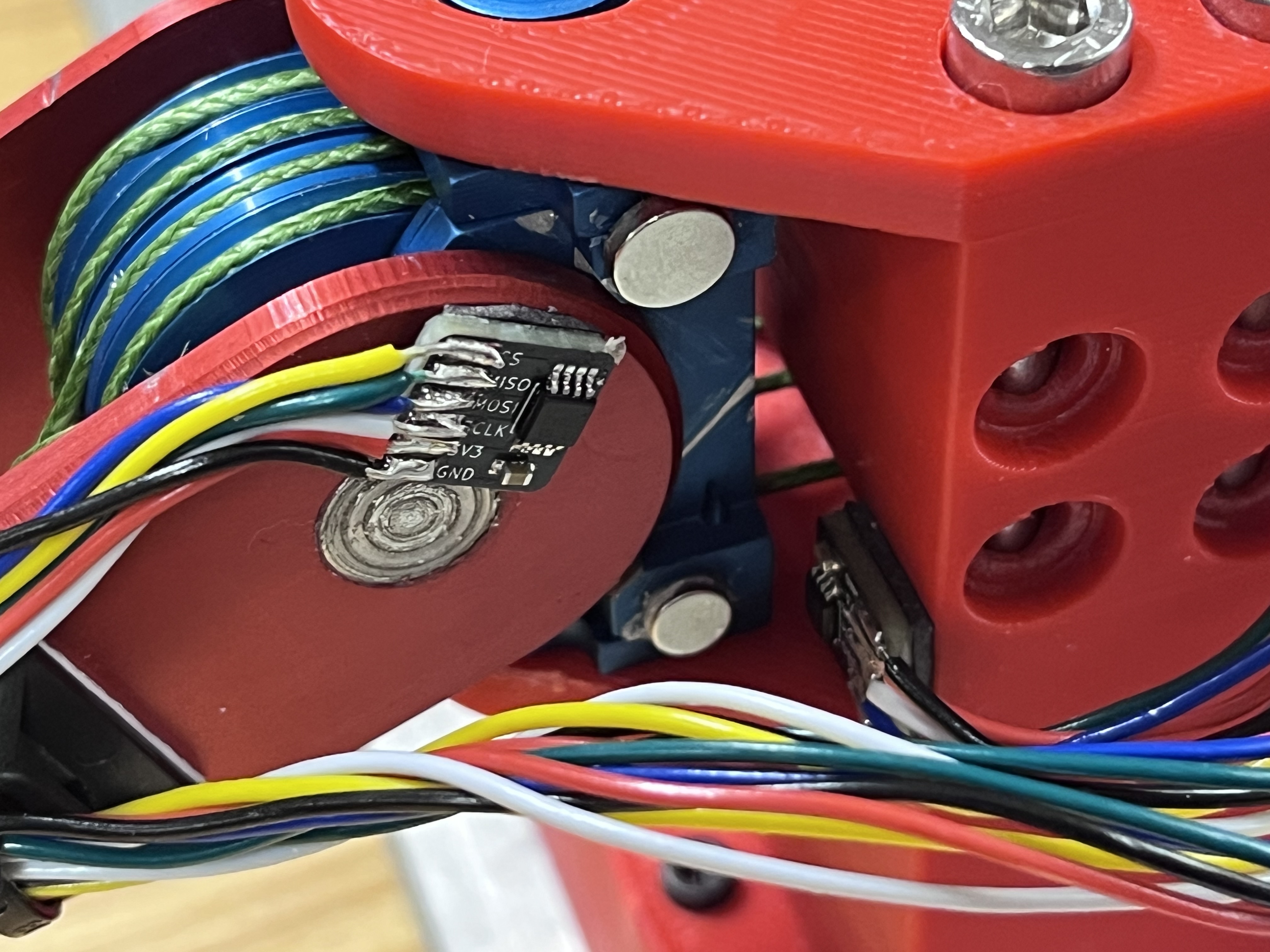 Off-axis MCP encoders